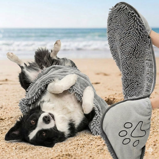 Dog Towel - Quick-drying dog towel - Super absorbent dog towel -