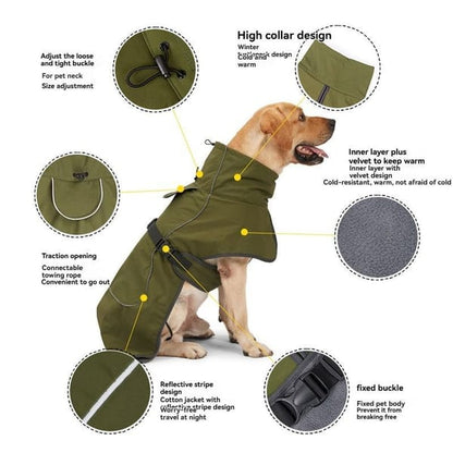 Dog Coat Warm-Lined Waterproof