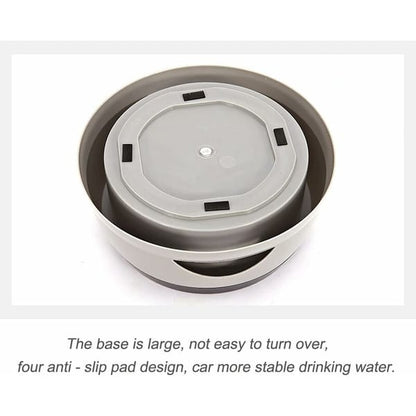 Dog water bowl spill proof good for travel