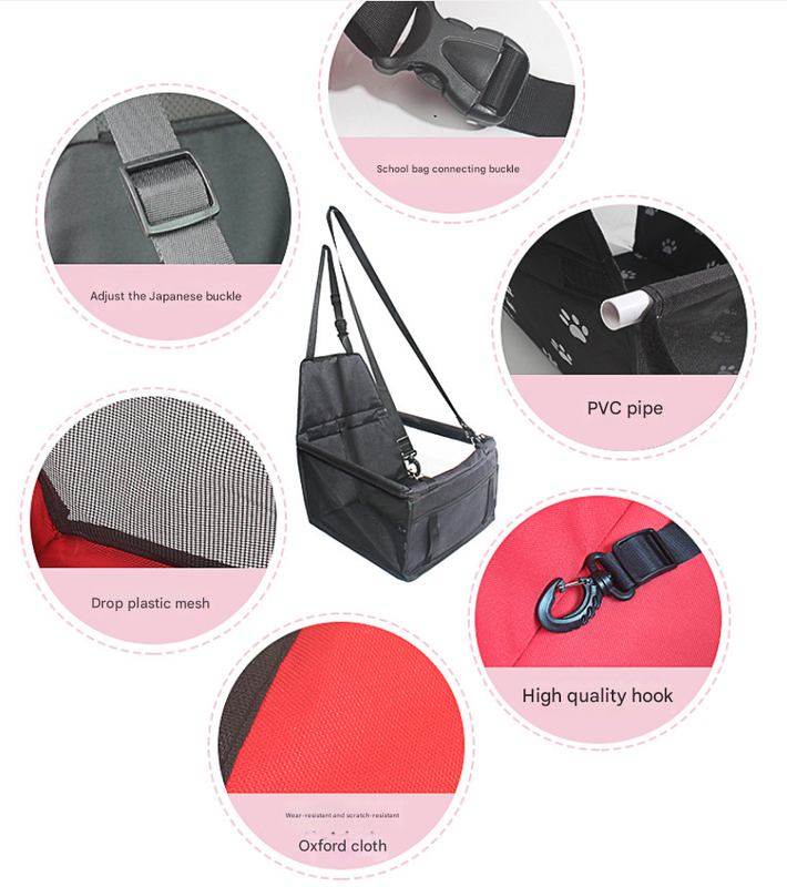 Pet Car Seat-Portable for dogs and cats