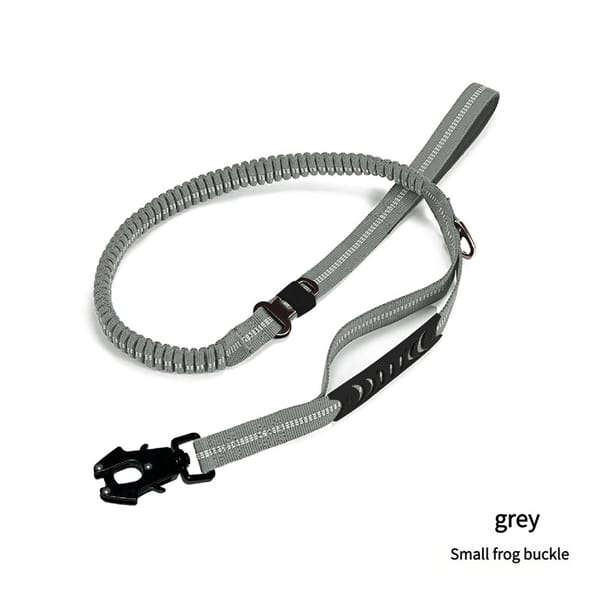 Shock Absorbing Dog Leash with Reflective Stitching - 135cm for Small to Large Dogs