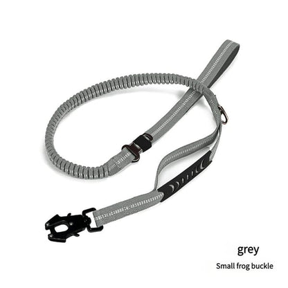 Shock Absorbing Dog Leash with Reflective Stitching - 135cm for Small to Large Dogs