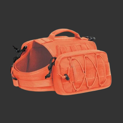 Dog saddle bag-Orange