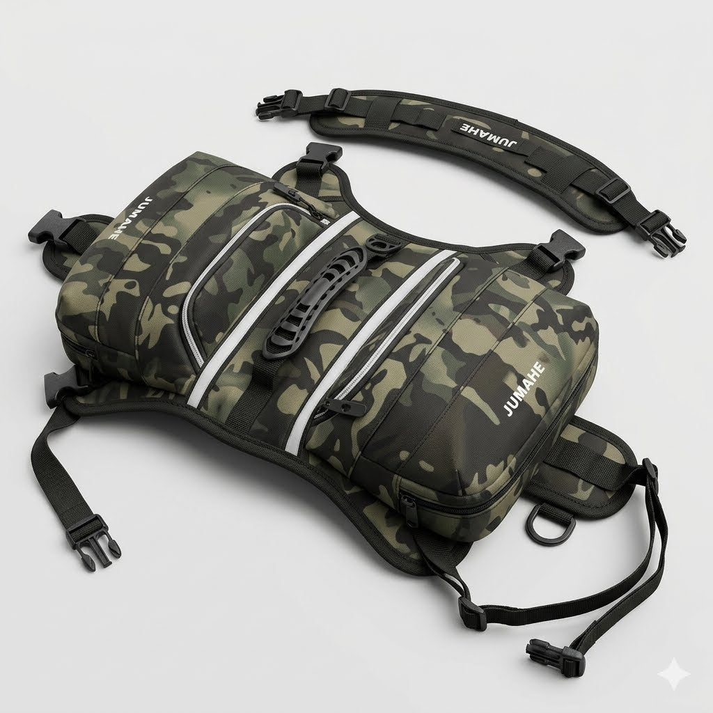 Dog Saddle Bag Backpack Camouflaged