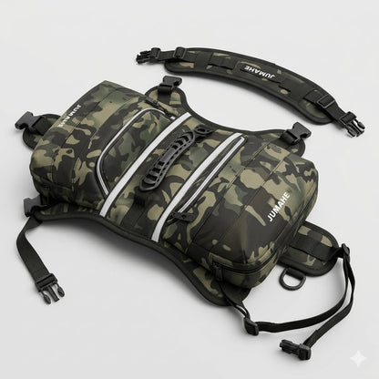 Dog Saddle Bag Backpack Camouflaged