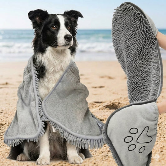 Dog Towel - Quick-drying dog towel - Super absorbent dog towel -