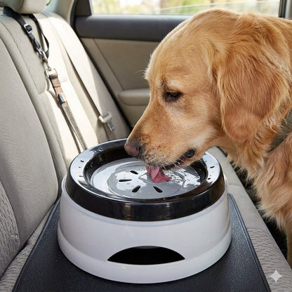 Dog water bowl spill proof good for travel
